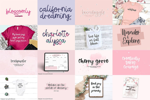 The Goodnotes Fonts Mega Bundle Font Beck McCormick 