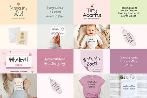 The Goodnotes Fonts Mega Bundle, Volume 2 Font Beck McCormick 