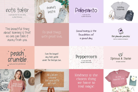 The Goodnotes Fonts Mega Bundle, Volume 2 Font Beck McCormick 