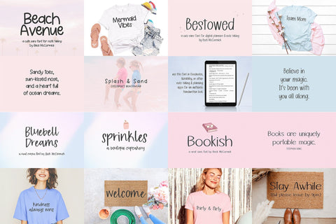 The Goodnotes Fonts Mega Bundle, Volume 2 Font Beck McCormick 