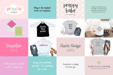 The Goodnotes Fonts Mega Bundle, Volume 2 Font Beck McCormick 