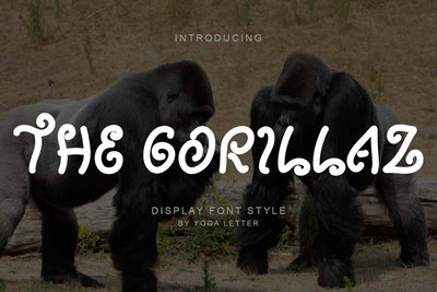 The Gorillaz Font Prasetya Letter 