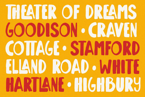 The Gunners - Rough Display Font Font Timur type 