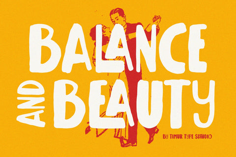 The Gunners - Rough Display Font Font Timur type 