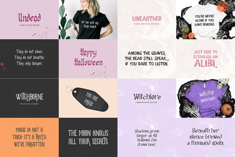 The Halloween Font Bundle Font Beck McCormick 
