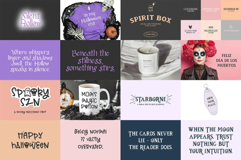 The Halloween Font Bundle Font Beck McCormick 