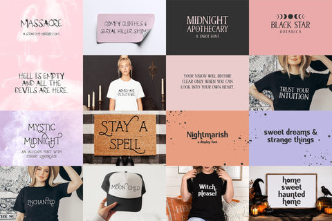 The Halloween Font Bundle, Volume 2 Font Beck McCormick 