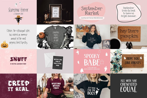 The Halloween Font Bundle, Volume 2 Font Beck McCormick 