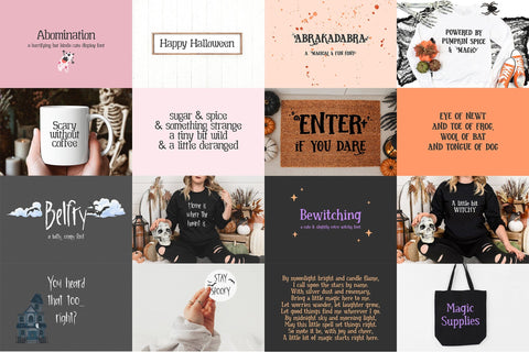 The Halloween Font Bundle, Volume 2 Font Beck McCormick 