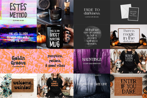 The Halloween Font Bundle, Volume 2 Font Beck McCormick 