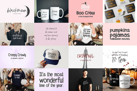 The Halloween Font Bundle, Volume 2 Font Beck McCormick 