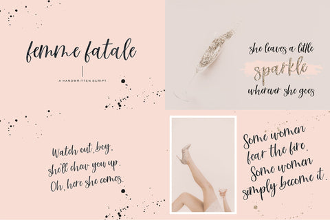 The Handwriting Font Mini Bundle Font Beck McCormick 