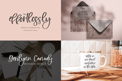 The Handwriting Font Mini Bundle Font Beck McCormick 