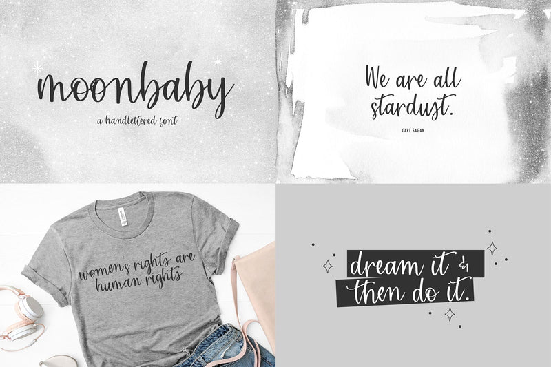 The Handwriting Font Mini Bundle - So Fontsy