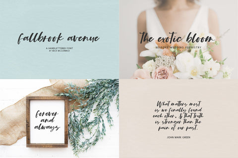 The Handwriting Script Font Mini Bundle Font Beck McCormick 