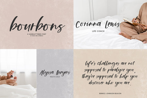 The Handwriting Script Font Mini Bundle Font Beck McCormick 