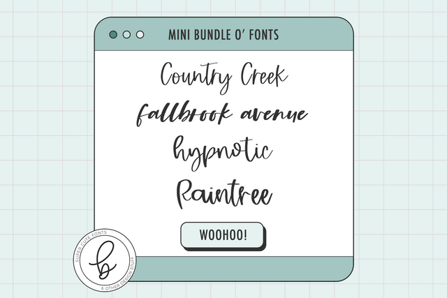 The Handwriting Script Font Mini Bundle Font Beck McCormick 
