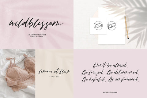 The Handwriting Script Font Mini Bundle Font Beck McCormick 
