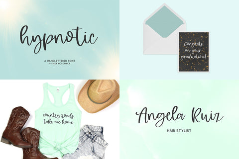 The Handwriting Script Font Mini Bundle Font Beck McCormick 