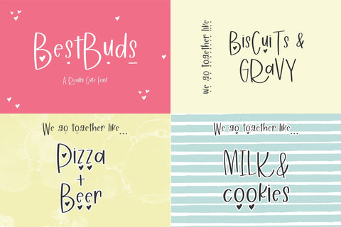 The Heart Font Bundle Font Beck McCormick 