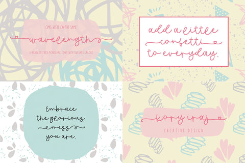 The Heart Font Bundle Font Beck McCormick 