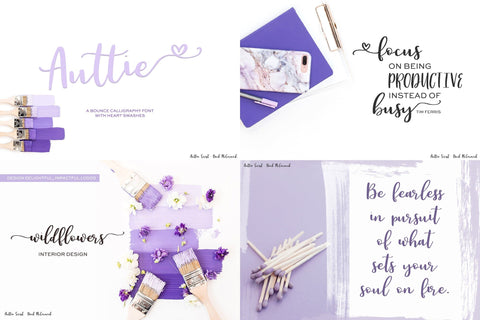 The Heart Font Bundle Font Beck McCormick 