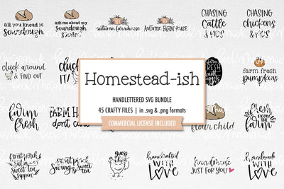 The Homestead-ish SVG Bundle SVG Beck McCormick 