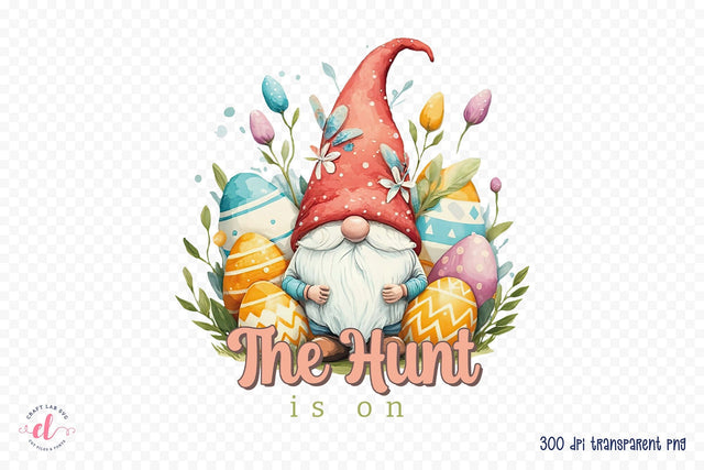 The Hunt is on | Easter Sublimation PNG Sublimation CraftLabSVG 