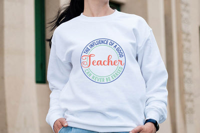 the influence of a good teacher can never be erased SVG Angelina750 
