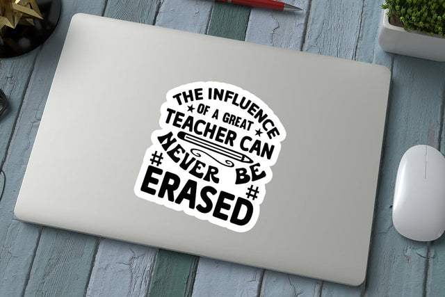 the influence of a great teacher can never be erased SVG Angelina750 