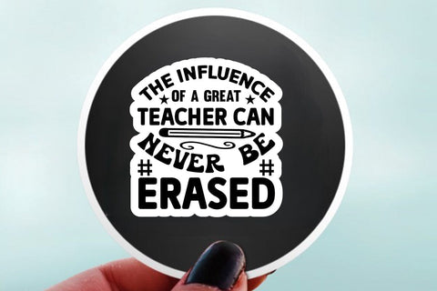 the influence of a great teacher can never be erased SVG Angelina750 
