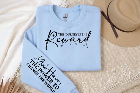 The journey is the reward Sleeve Svg Design SVG Designangry 