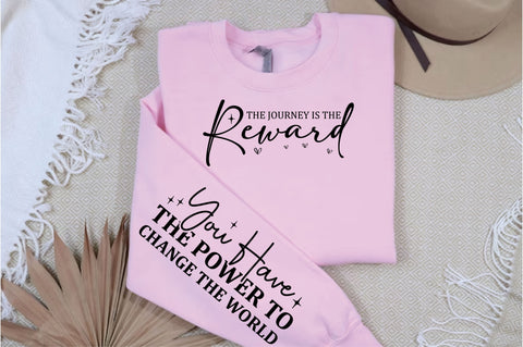 The journey is the reward Sleeve Svg Design SVG Designangry 