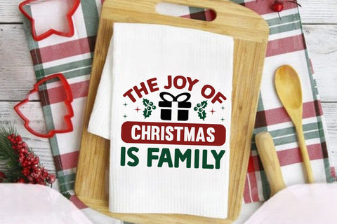 The joy of christmas is family SVG Angelina750 