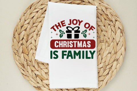 The joy of christmas is family SVG Angelina750 