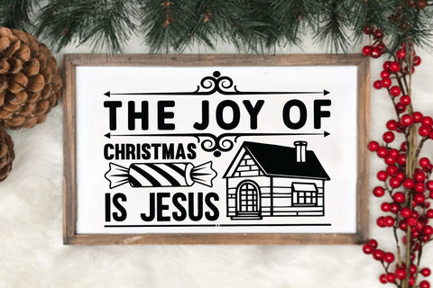 The joy of christmas is jesus SVG Angelina750 