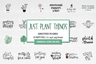 The Just Plant Things SVG Bundle SVG Beck McCormick 