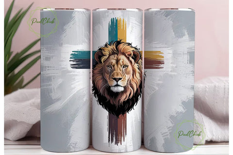 The King Is Coming 20oz Tumbler Wrap Sublimation PixelChick 