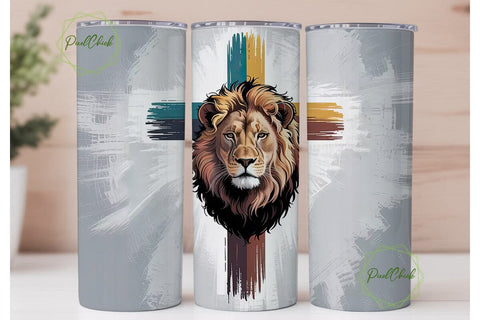 The King Is Coming 20oz Tumbler Wrap Sublimation PixelChick 