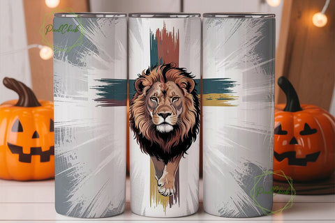 The King Is Coming 20oz Tumbler Wrap Sublimation PixelChick 