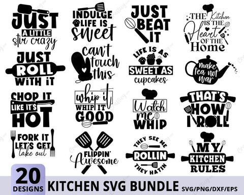 The kitchen is the heart of the home SVG Design SVG Designangry 