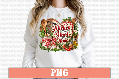 The Kitchen Is the Heart PNG Sublimation Craftlabsvg24 