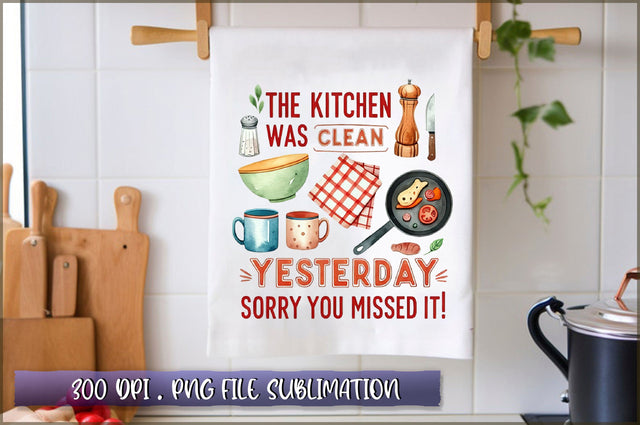 The kitchen was clean yesterday sorry you missed it Sublimation Sublimation Shetara Begum 