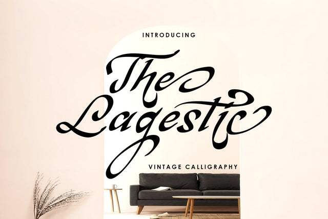 The Lagestic Font Sulthan studio 