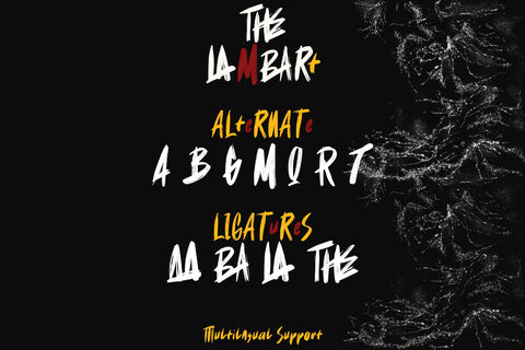 The Lambart Font Dm Letter Studio 