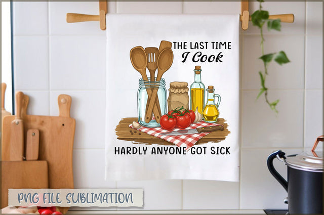 The last time i cook hardly anyone got sick Towel Sublimation Shetara Begum 