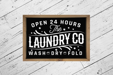 The Laundry Co, Laundry Room Sayings SVG SVG CraftLabSVG 