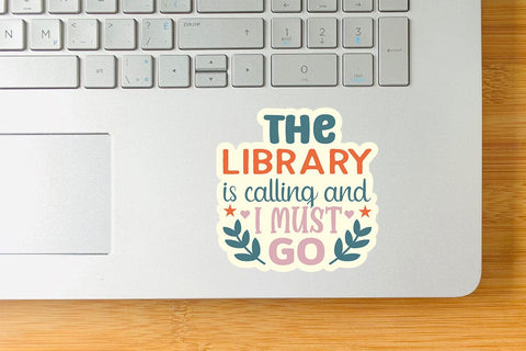 The Library Is Calling And I Must Go SVG Angelina750 