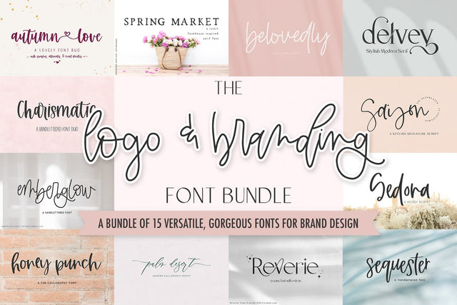 The Logo and Branding Font Bundle Font Beck McCormick 