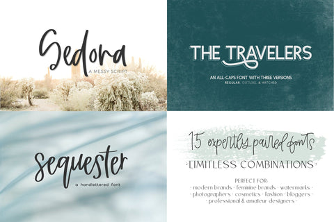 The Logo and Branding Font Bundle Font Beck McCormick 